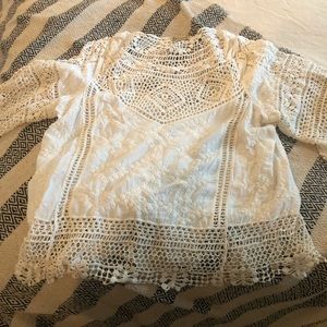 Democracy woven blouse